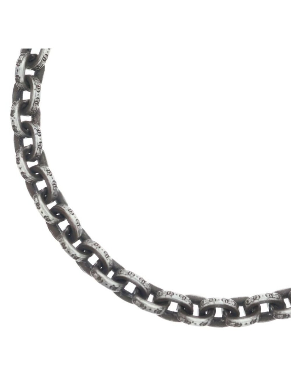 Chrome Hearts Paper Chain 20 Necklace Silver